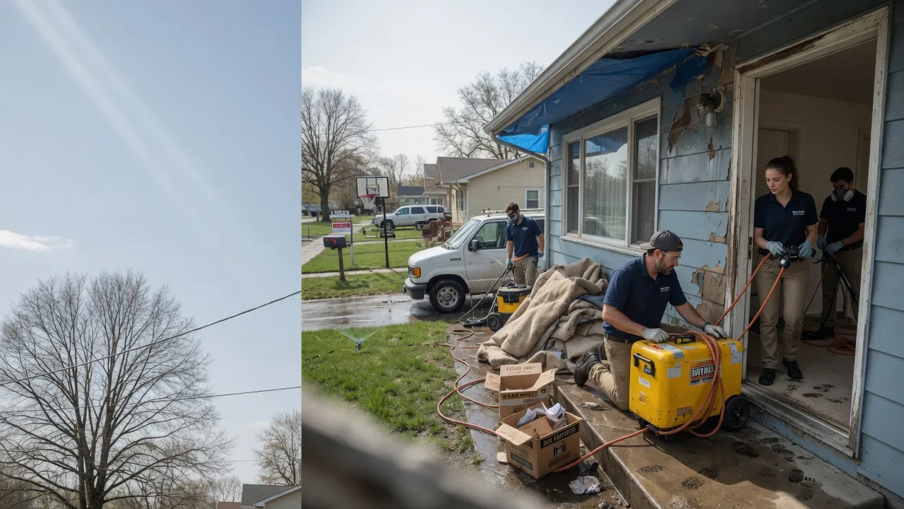 Basement Flood Cleanup in Russell Springs, KY near me
